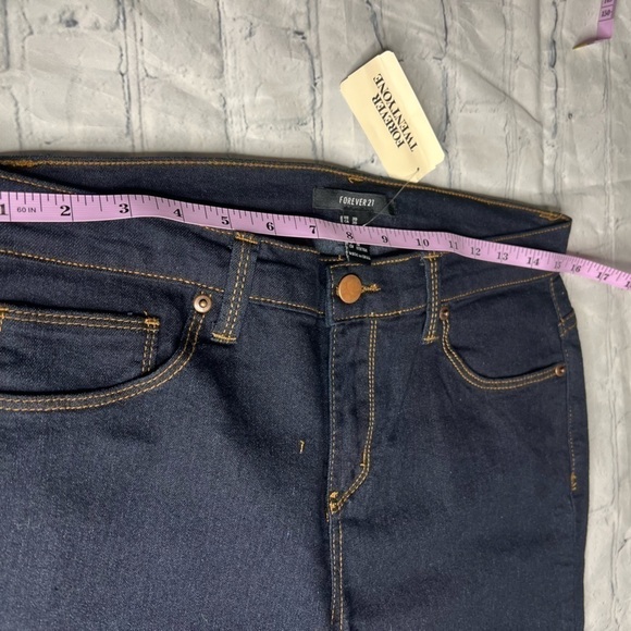 Forever 21 Denim Skinny Jeans Size 30 NWT - Picture 6 of 10